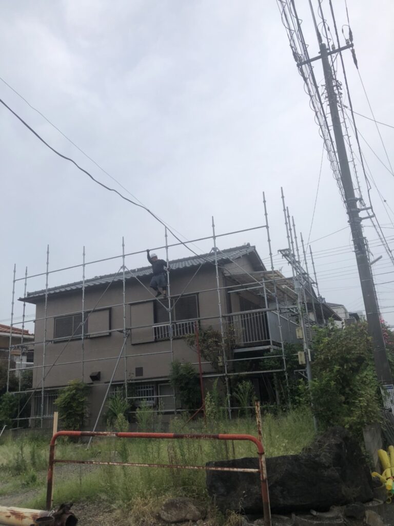 千葉県市川市　個人様邸　外装工事(屋根、雨樋)