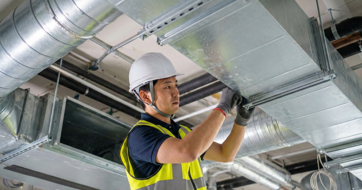 ダクトレイアウト変更